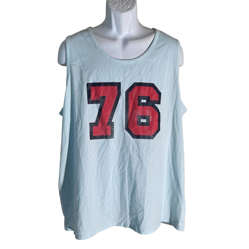 Goodfellow & Co Men's #76 Tank Top Blue XXL SEE‎ MEASUREMENTS